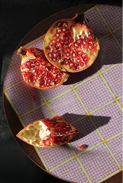Cloisonné "PURPLE SQUARES"
