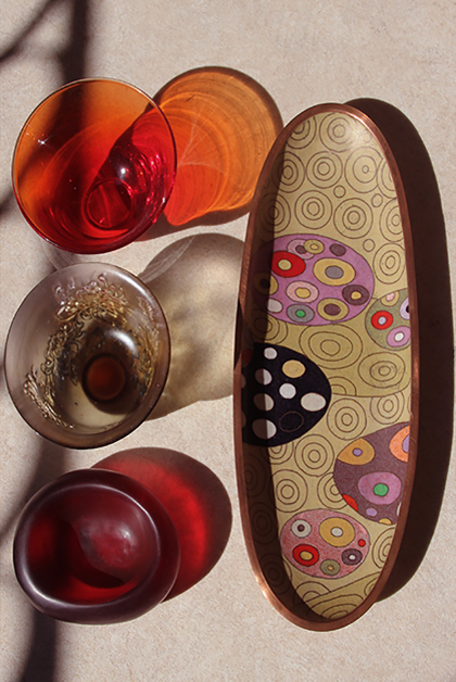 Cloisonné "POLKA"