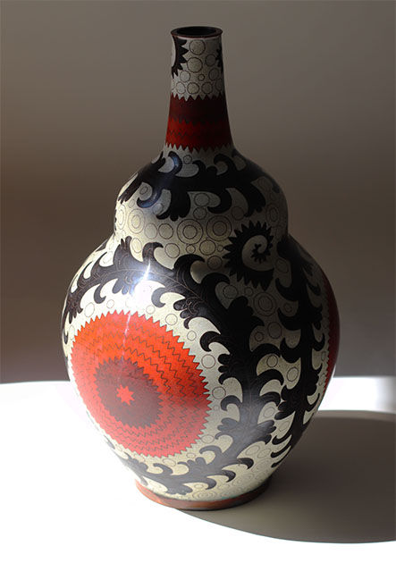 Grand cloisonné "OUZ"