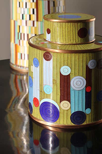 Cloisonné "ECLIPSE VIVE"