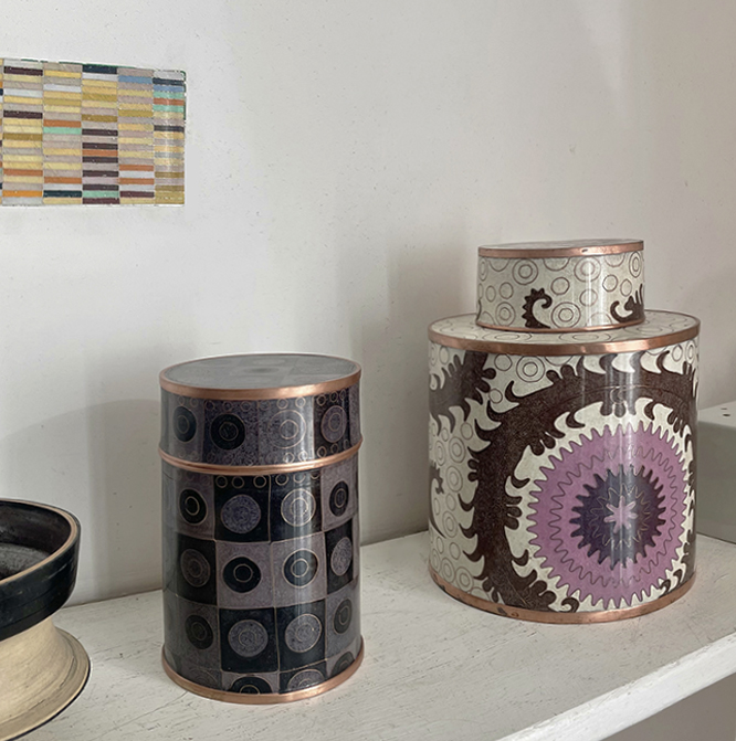 Cloisonné OUZ PARME