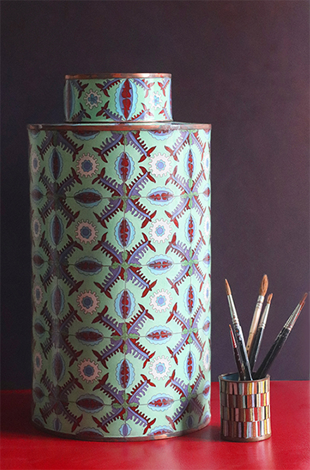 Cloisonnés KALEIDOSCOPE et STRIPES