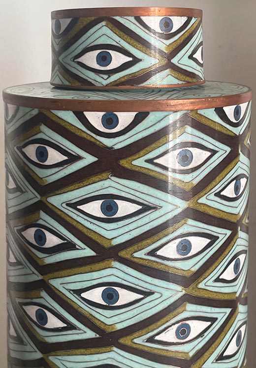 Cloisonné BLUE EYES
