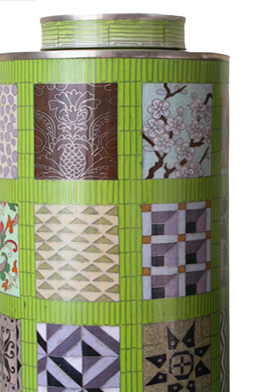 Cloisonné GREEN SAMPLES