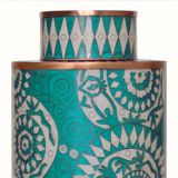 Cloisonné "TURQUOISE MARQUETRY"