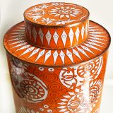 Cloisonné ORANGE MARQUETRY