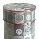 Cloisonné GREY DOTS